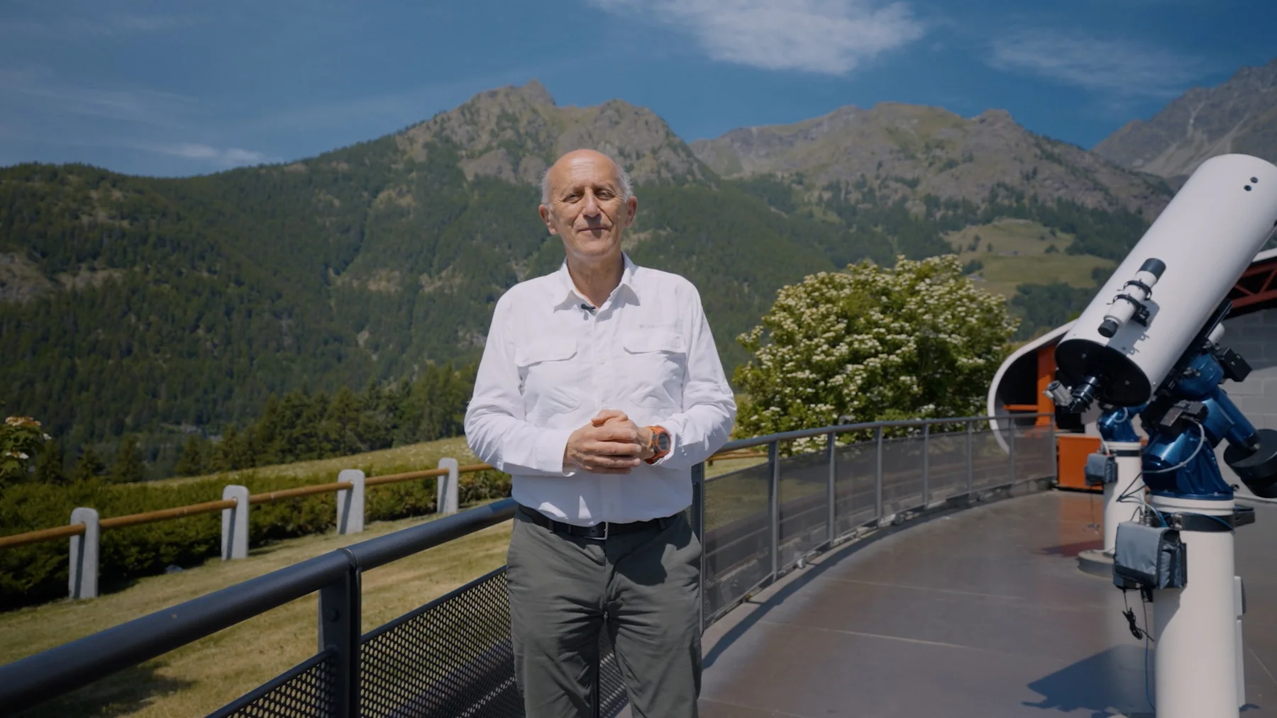 Luigi Bignami all’osservatorio